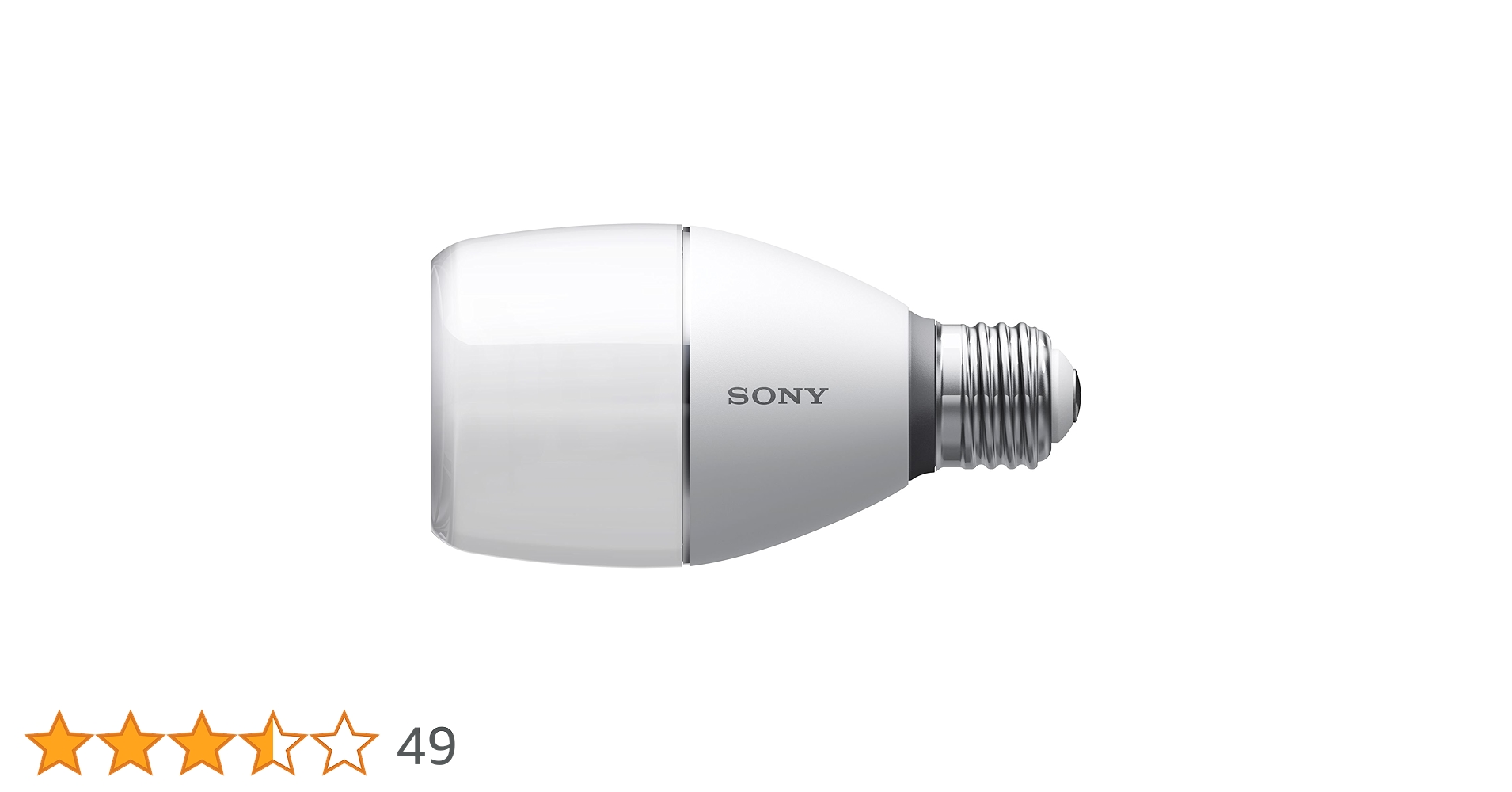 SONY LED Bulb Speaker（LSPX-103E26） Sony LED Bulb Speaker | Pro Builder